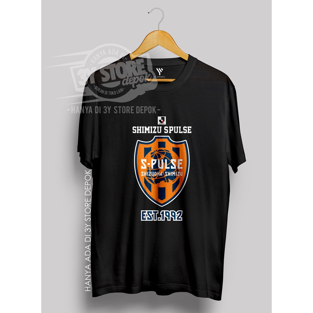 KAOS SANTAI KLUB J-LEAGUE SHIMIZU S-PULSE / BAHAN COTTON COMBED 30S-3Y STORE
