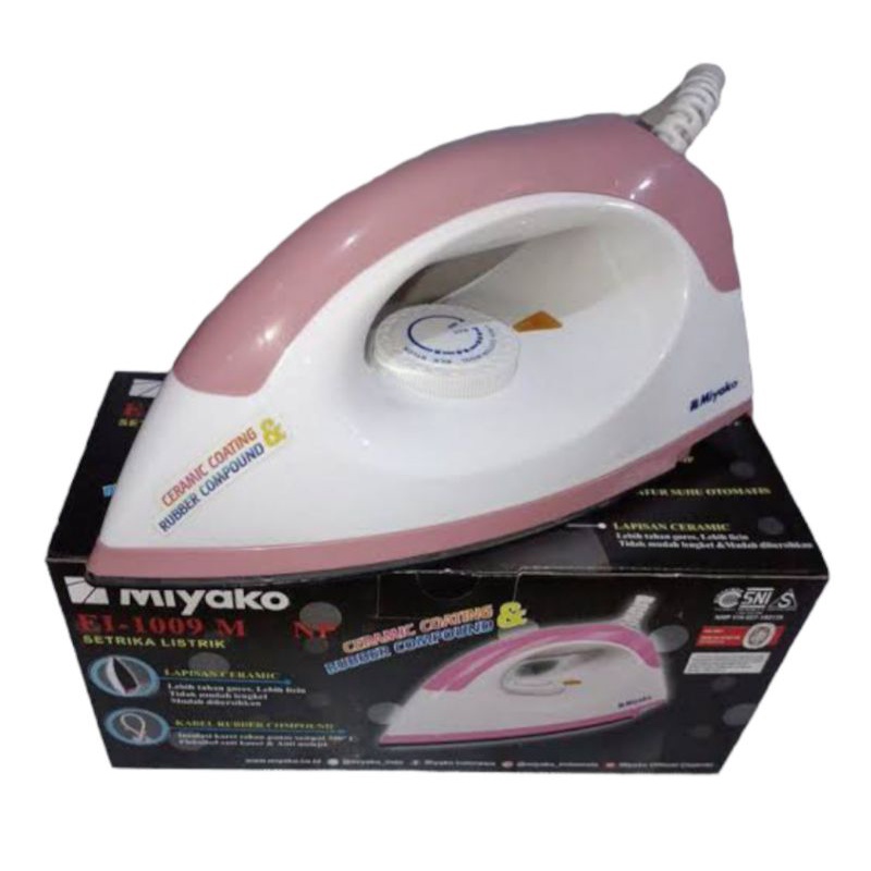 Setrika Miyako EL-1009 M