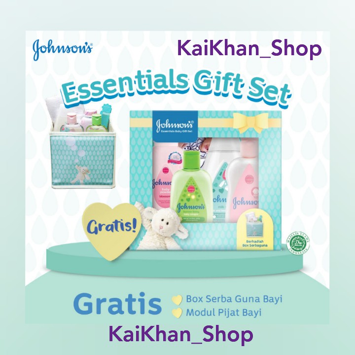 JOHNSON'S Essentials Baby Gift Set