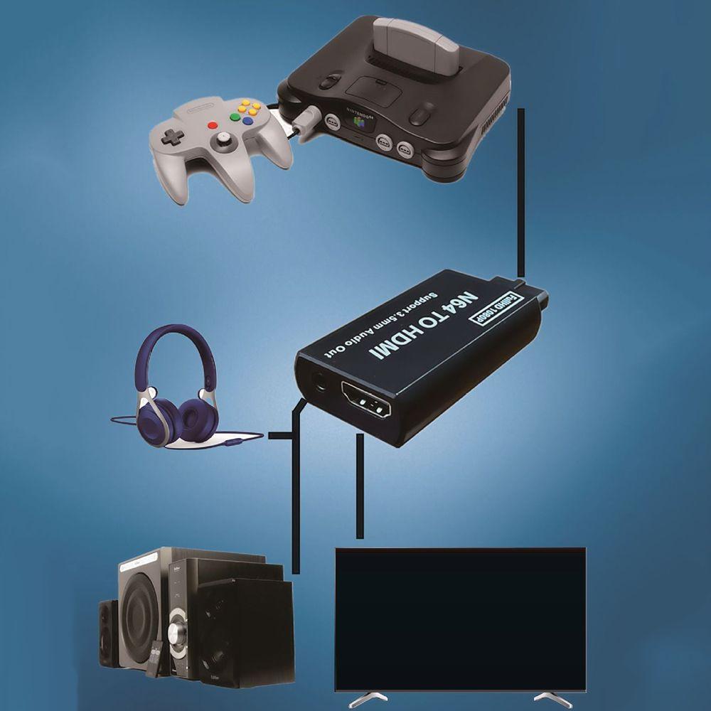 Preva Converter Konsol Game HDTV Profesional Output Audio 3.5mm