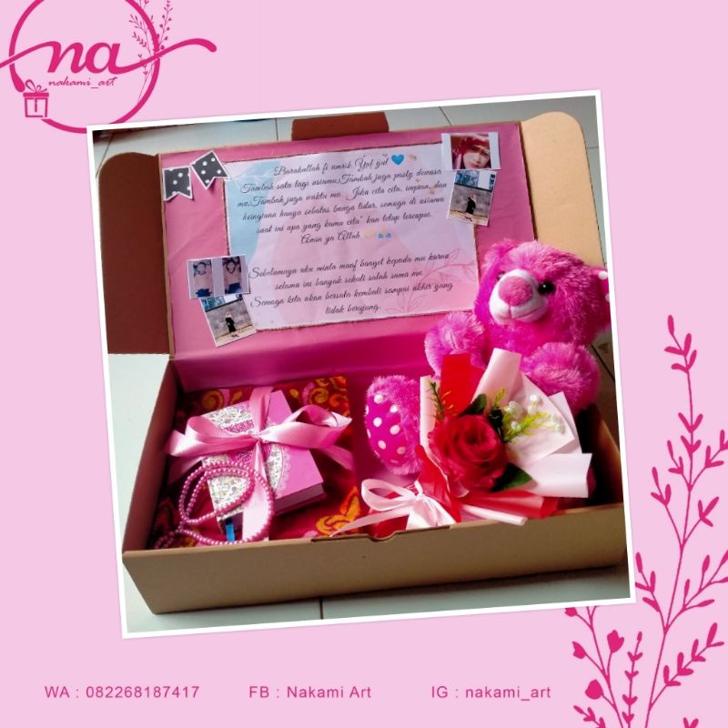 

Hampers Alat Sholat Cewek || BY NAKAMI ART ✨