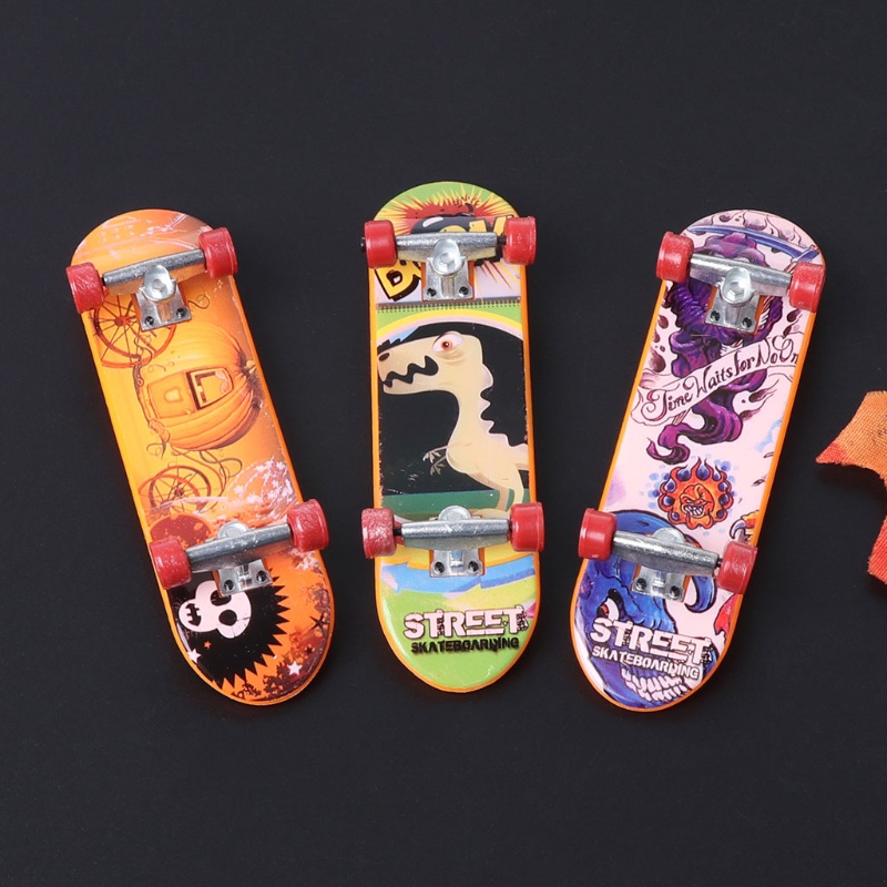 Mary Mainan Papan Jari Gelisah Sensory Fidget Finger Board Untuk w/Stiker Scaled Table Skate Board Party Pr