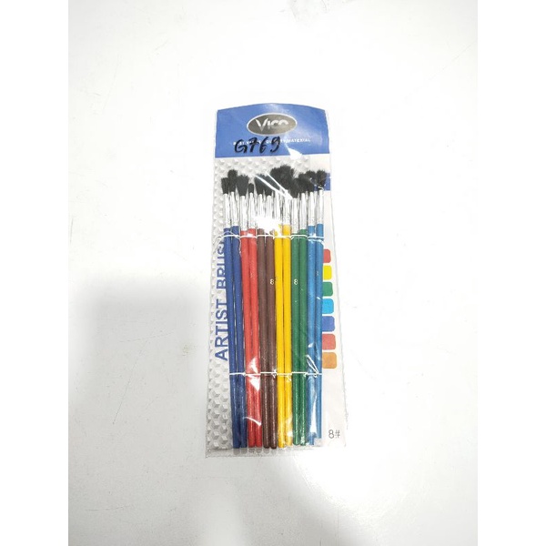 Kuas Gambar No 8 / Kuas Lukis ARTIST Brush Harga Per Lusin (G769)