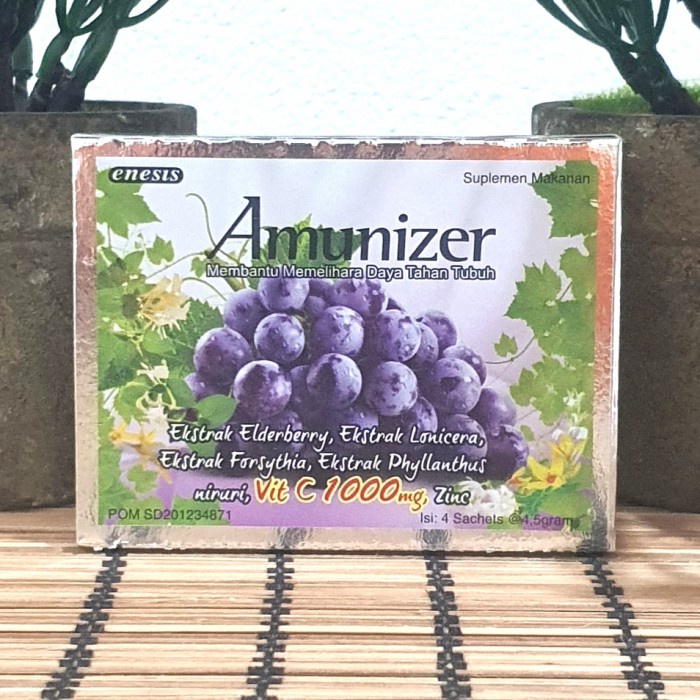 SALE Amunizer Vitamin C 1000mg (1 box - 4 Sachet)
