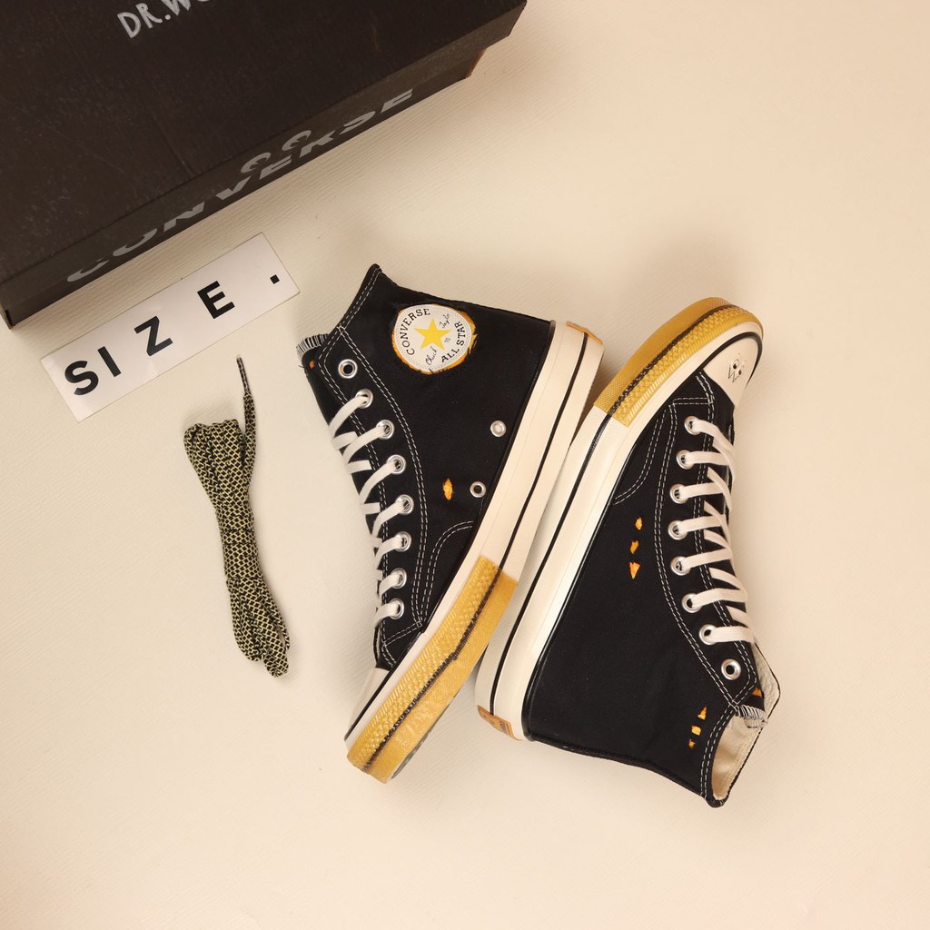 sepatu Converse AllStar 1970”s Hi Dr. Woo  Black