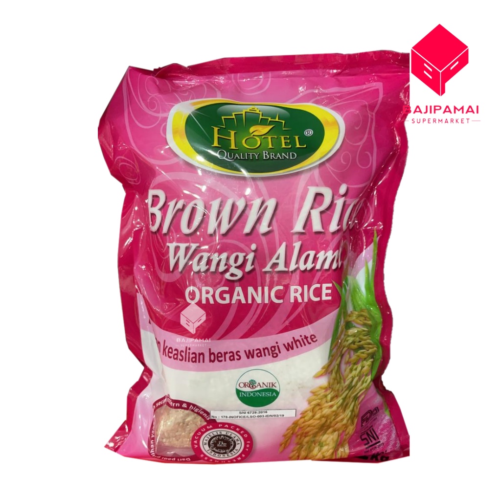 

BERAS HOTEL BROWN RICE WANGI ALAMI 2KG Organic Rice