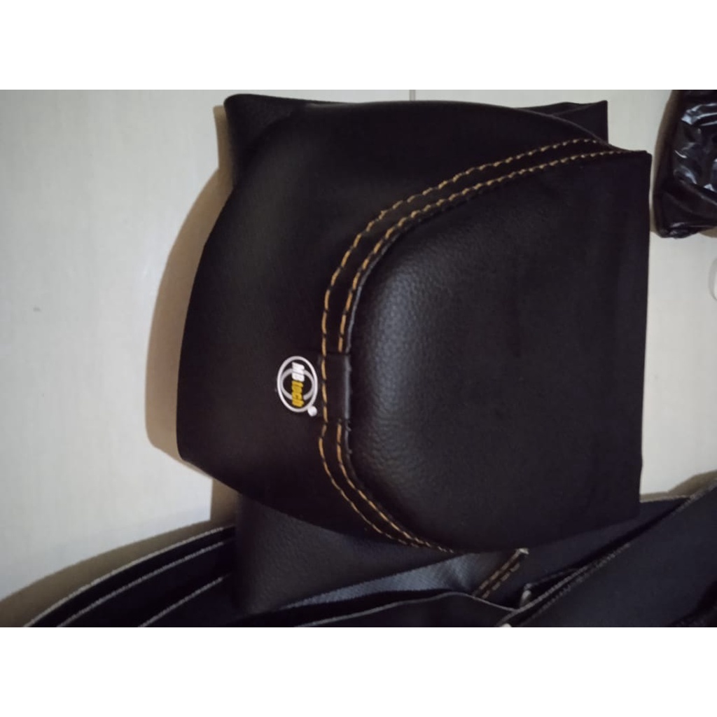 Kulit jok Honda Scoopy full Mbtech-Sarung cover jok scoopy mbtech original