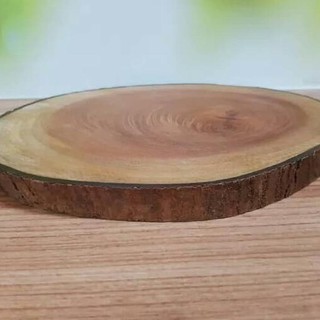 Asli Talenan  Kayu  Bentuk Potongan Batang Pohon 30 Cm 
