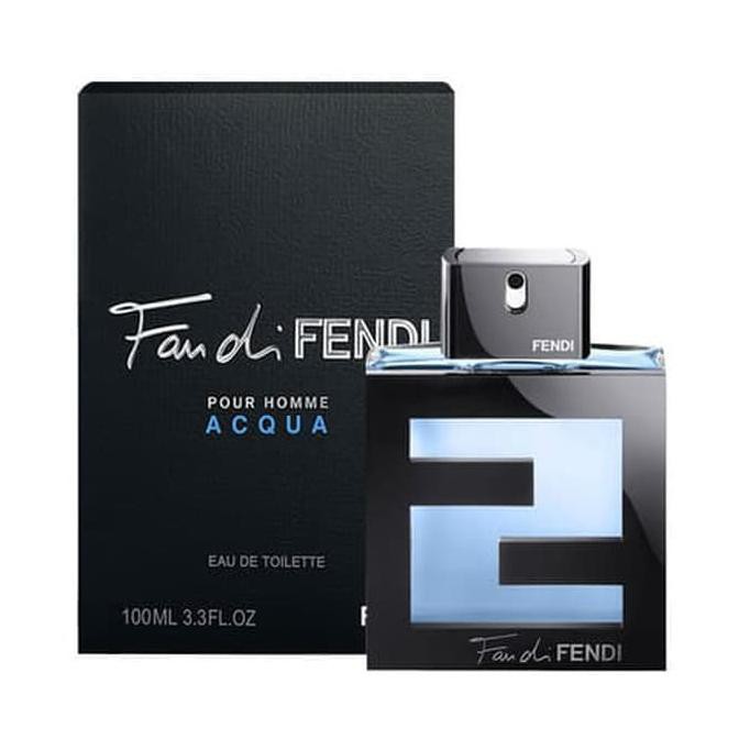 Bergaransi Parfum Original Fan De Fendi Aqua Men Edt 100 Ml Un Box Reject Pria