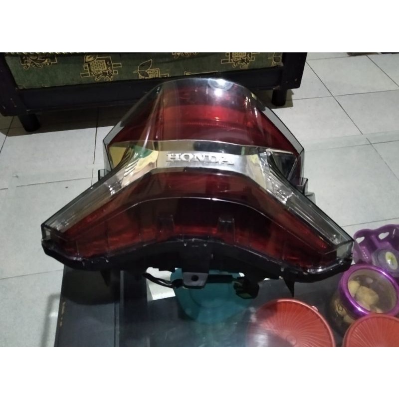 Stoplamp lampu belakang honda pcx 150 Original KOSONGAN TANPA PCB LED