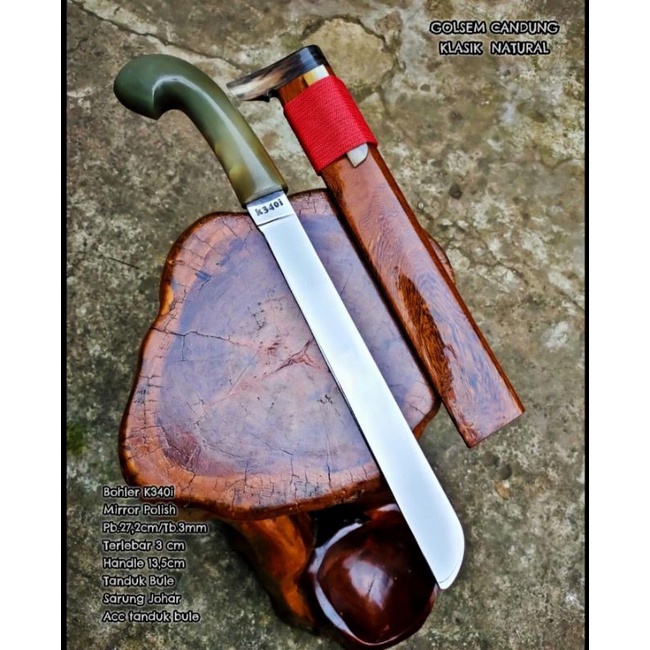 PISAU SEMBELIH BAJA BOHLER K110 HANDLE TANDUK