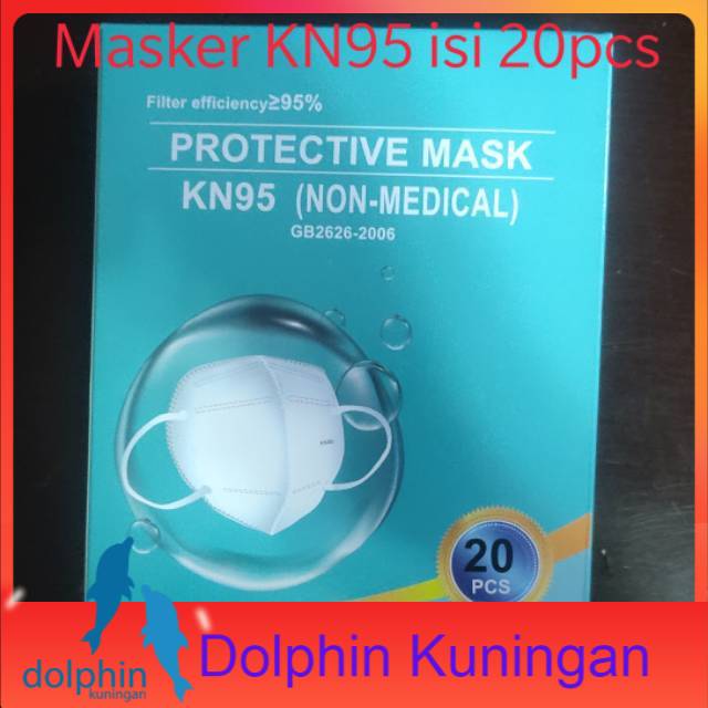 Masker KN95 isi 20pcs GB2626-2006