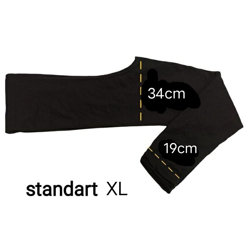 Manset Tangan Sambung Bolero L XL XXL (Spandex Rayon Premium) Manset Tangan Anti Melorot