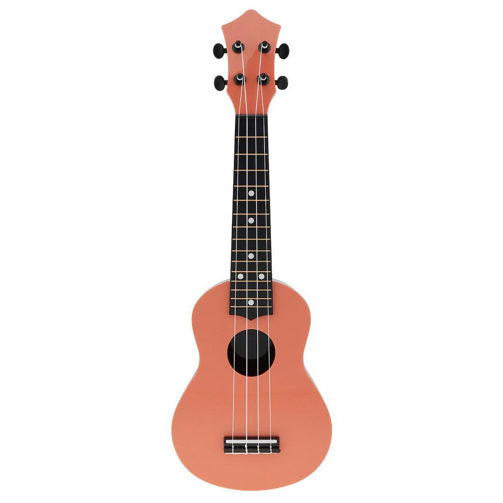 Gitar Hawaii Ukulele Soprano 4 Senar Warna-Warni Ukuran 21 Inci