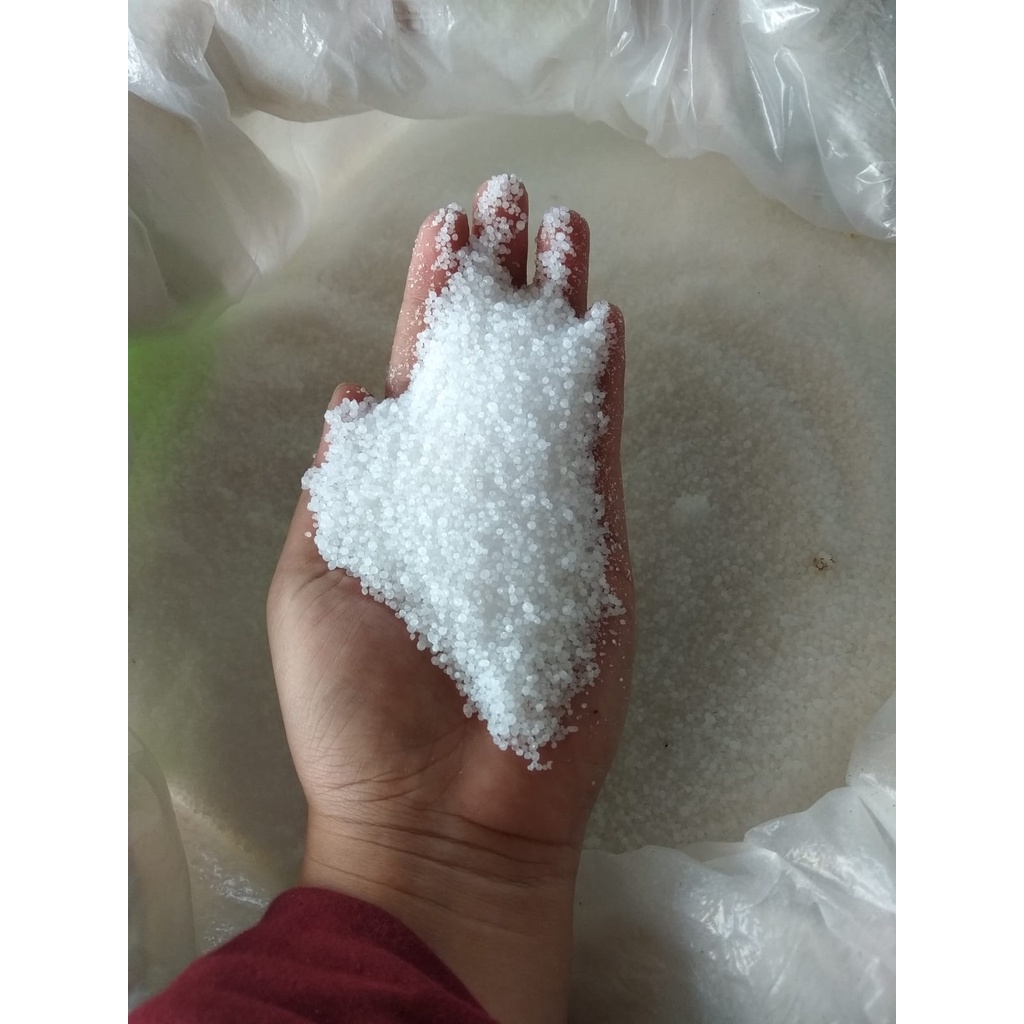 Repack PUPUK UREA NITREA  1 Kg Bahan Aktif Nitrogen 46% Untuk Pertumbuhan Daun Akar ( Fase Vegetatif ) PT. PUPUK KUJANG