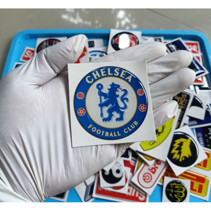

Stiker timbul lentur Chelsea