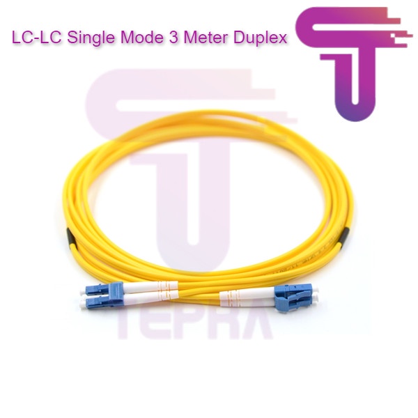 Patch Cord Fiber Optic LC-LC Single Mode 3 Meter Duplex| Patch Cord SM