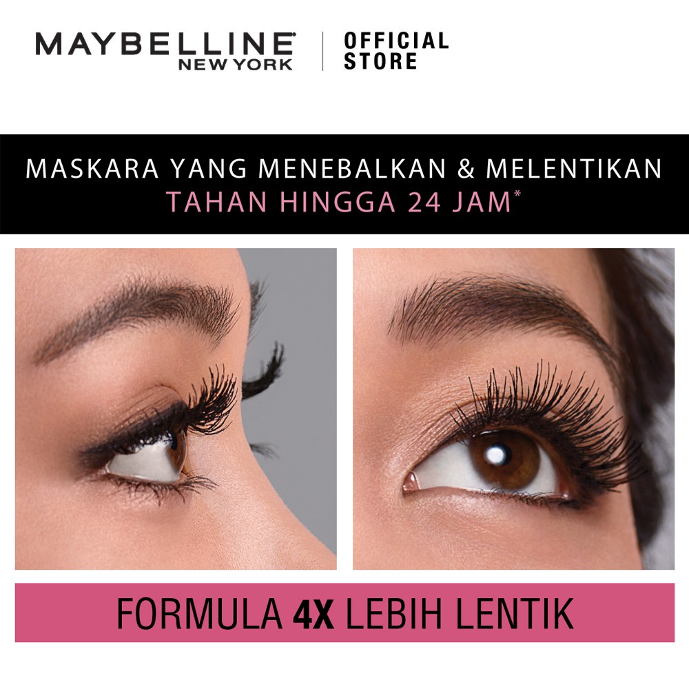 [BPOM] Maybelline Hypercurl Volume Express Mascara | Maskara Hypercurl