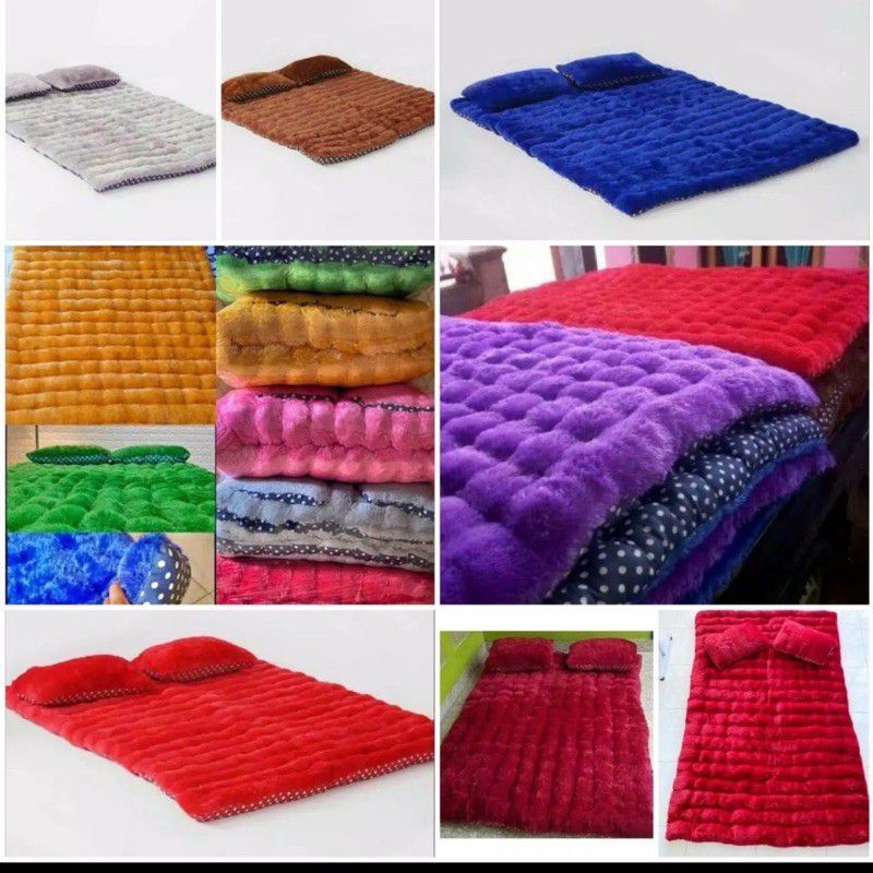Kasur Bulu Cimol / Kasur Gender 2 Bantal Cimol
