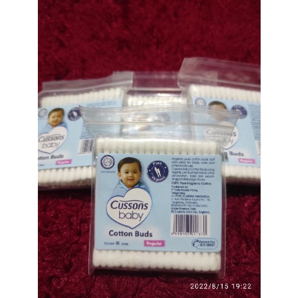 Cotton Buds Cusson Baby 50 Sticks