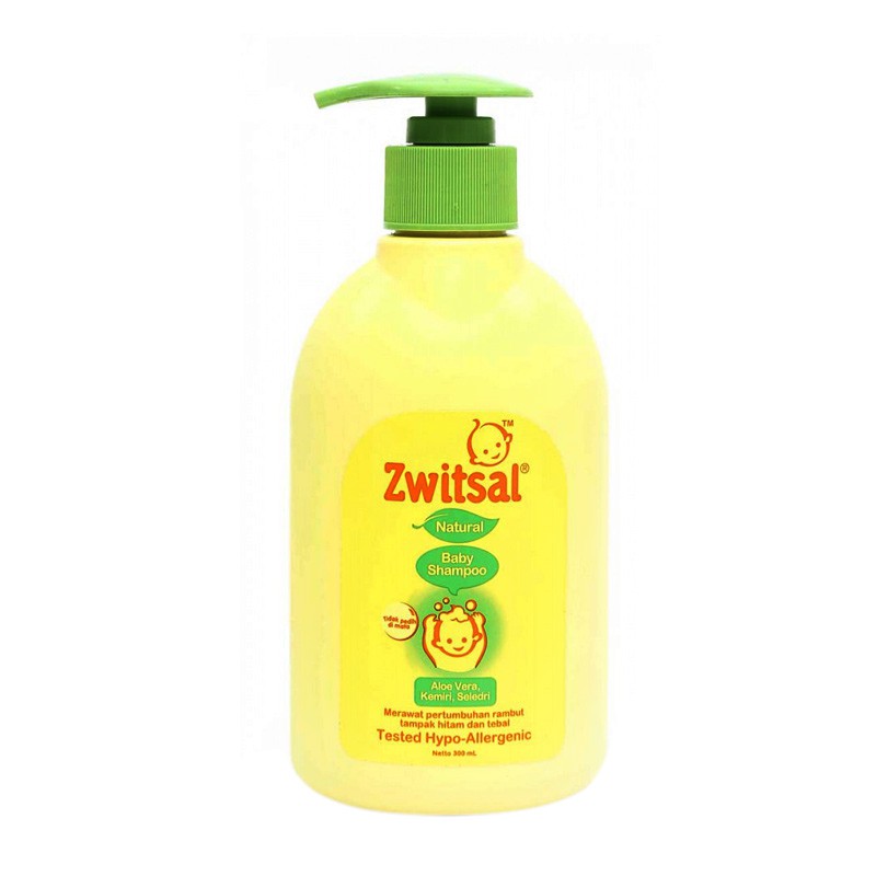 ZWITSAL SHAMPOO ALOE & KEMIRI PUMP 300 ML