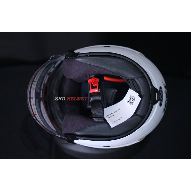 Helm INK Dynamic Solid White INK Half Face Putih Polos-4