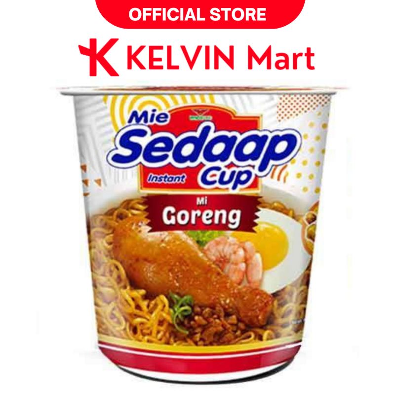 

Mie Sedaap Cup Mie Goreng pck 83g | KELVIN Mart