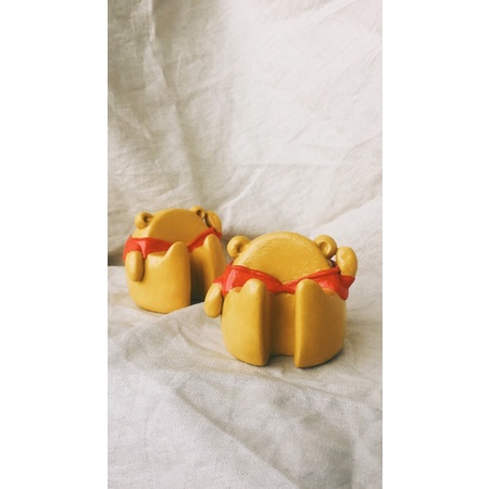 winnie the pooh tempat hp phone holder lucu