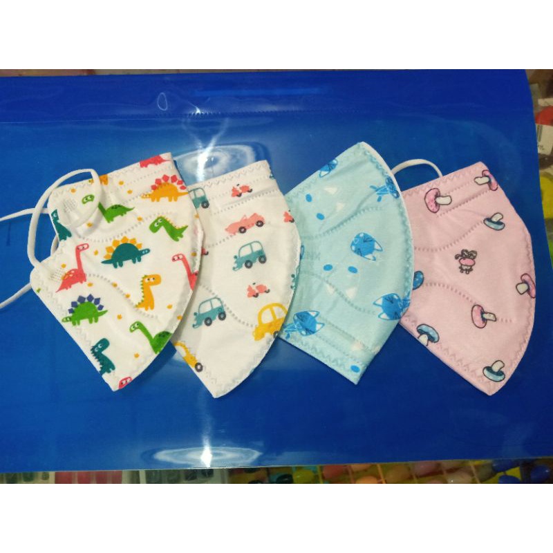 MASKER ANAK KN95 MOTIF