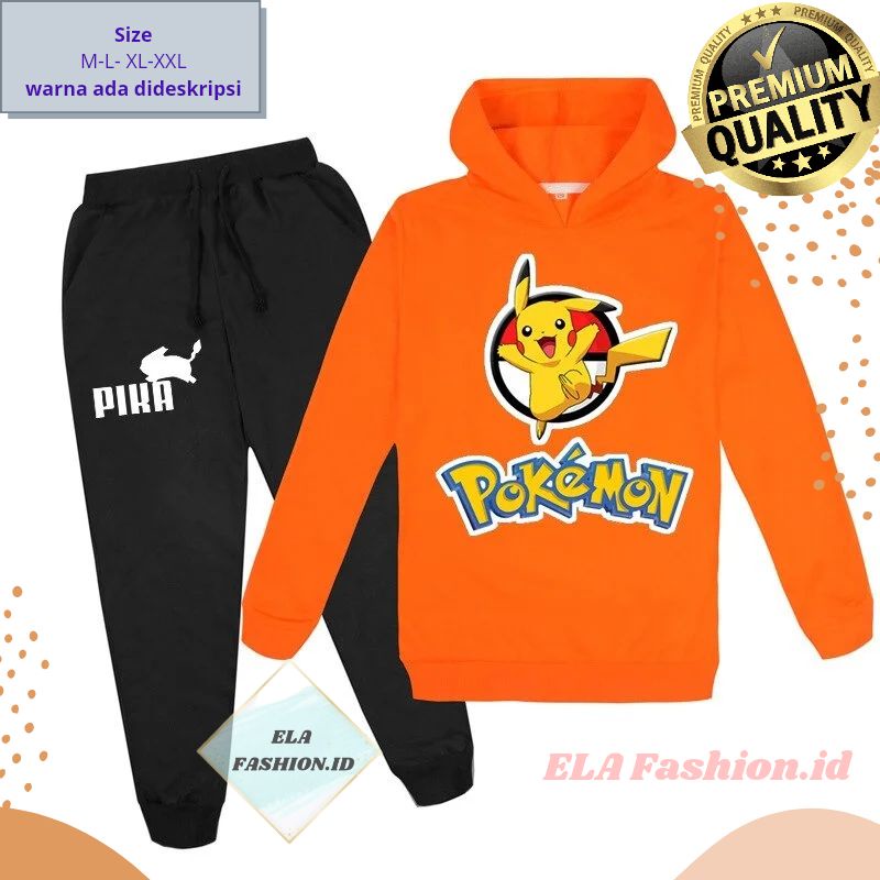Hoodie Pokemon Anak H&m Dewasa | Pokemon Go Jacket Jepang Baju