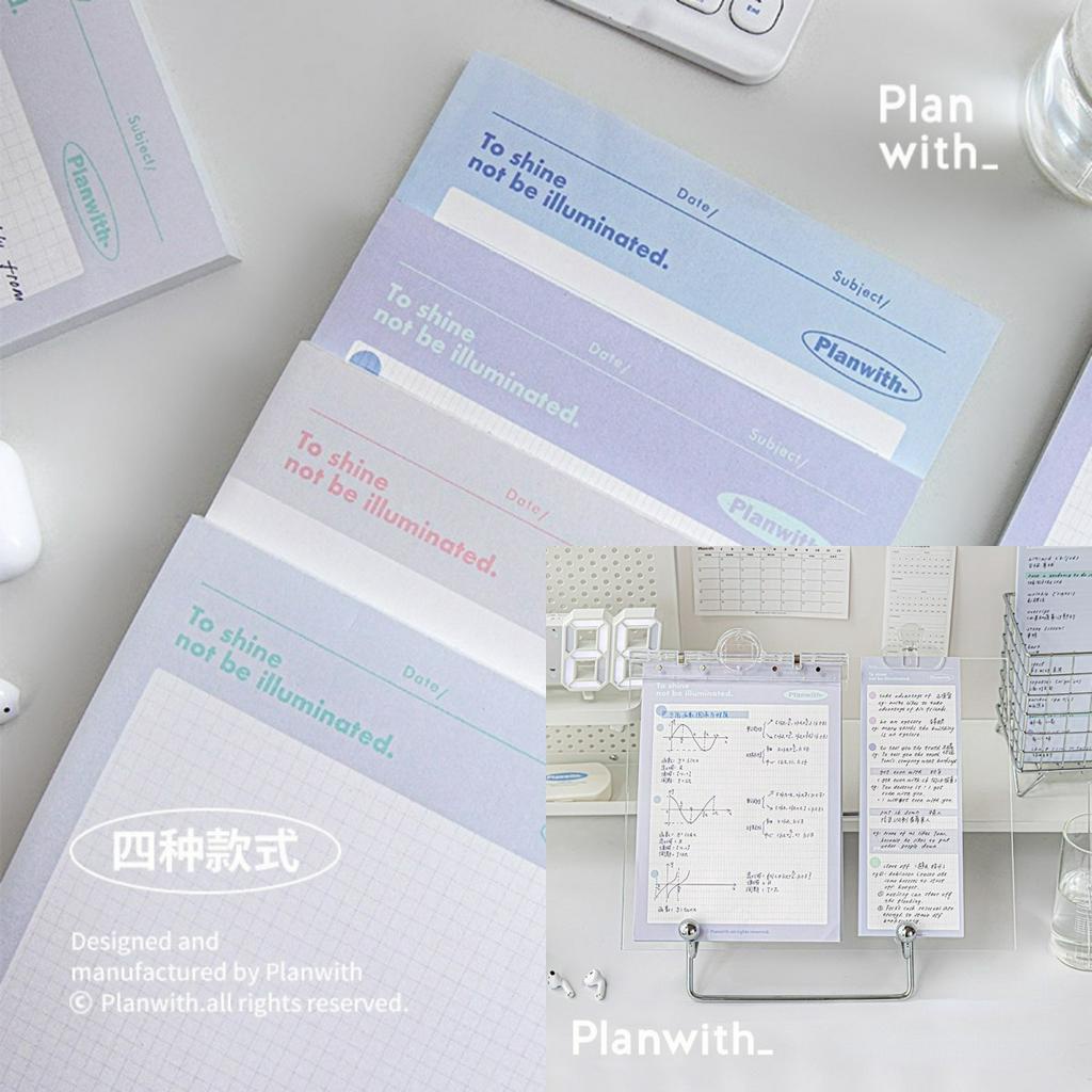 80lembar B5 Memo Pad Kertas Serut Kantor Sekolah Notepad Notebook Perlengkapan Alat Tulis