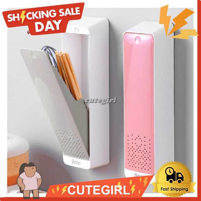 TEMPAT SENDOK GARPU GANTUNG TEMPEL DINDING CUTE23