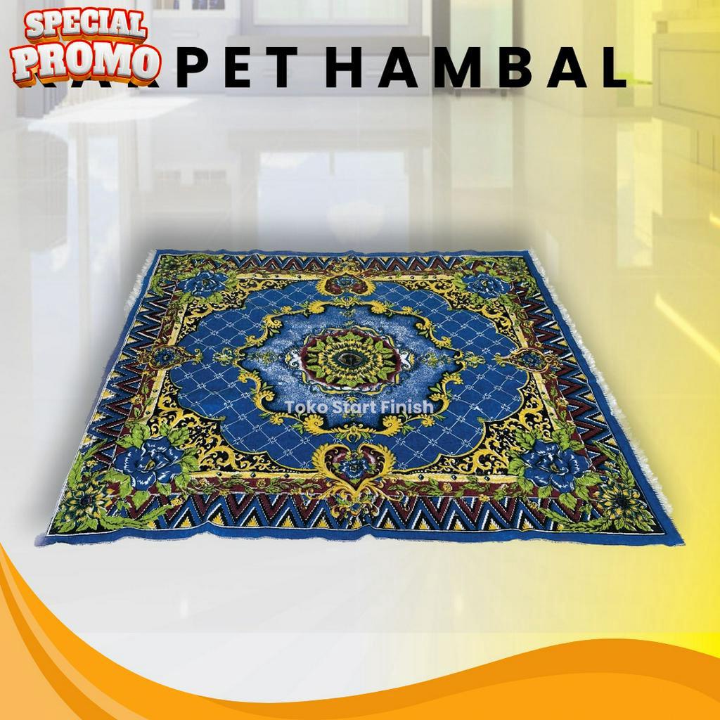 SUPER BIG SALE Karpet Hambal Permadani Jumbo Ukuran 2x24cm  Karpet Lantai Permadani Motif  Karpet Ru