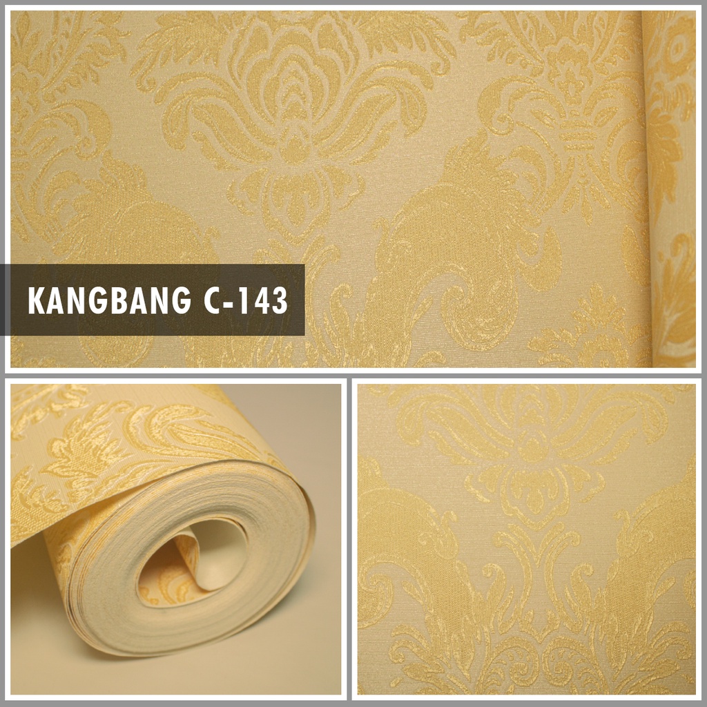 Wallpaper Dinding bahan Vinyl Premium Kode C134-C145//Ukuran 53cm x 10m //Fabelio Wallpaper //Wallpaper Murah