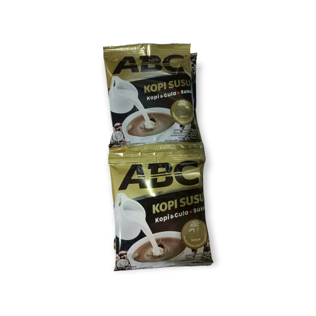 

Kopi/abc susu/30gr/1rtg isi10pcs