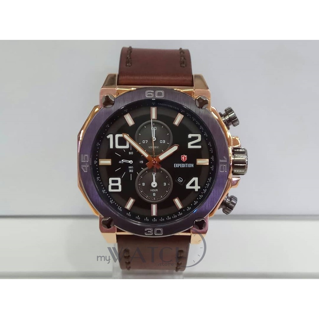 Expedition Pria Original E 6766 Original Brown Rosegold Black