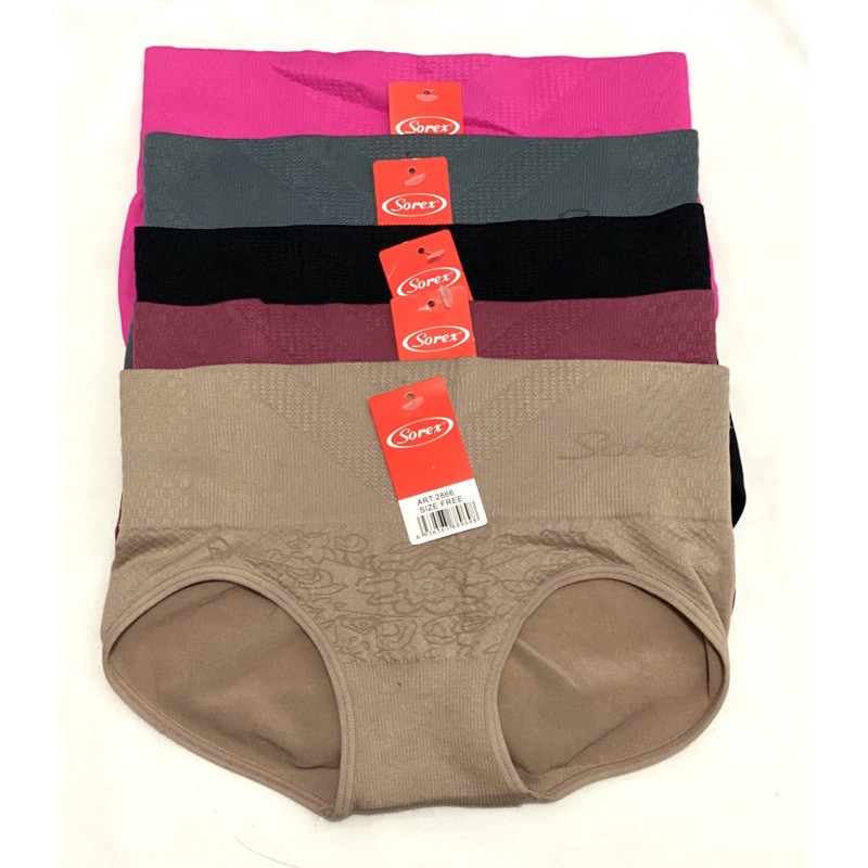 CD | Celana Dalam Wanita SOREX 2866 Semi Korset Bahan Rajut