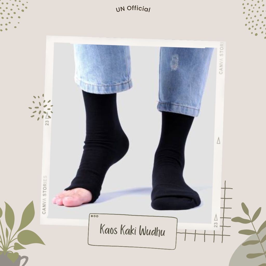 Kaos Kaki Wudhu Wanita