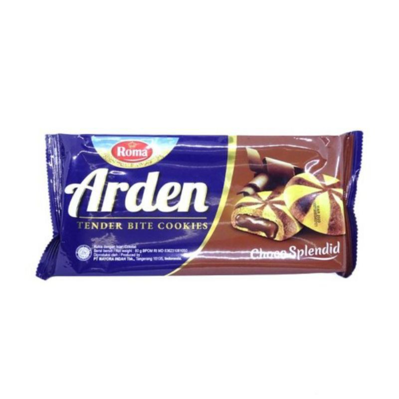 ROMA ARDEN CHOCO COOKIES BISKUIT 80 GR
