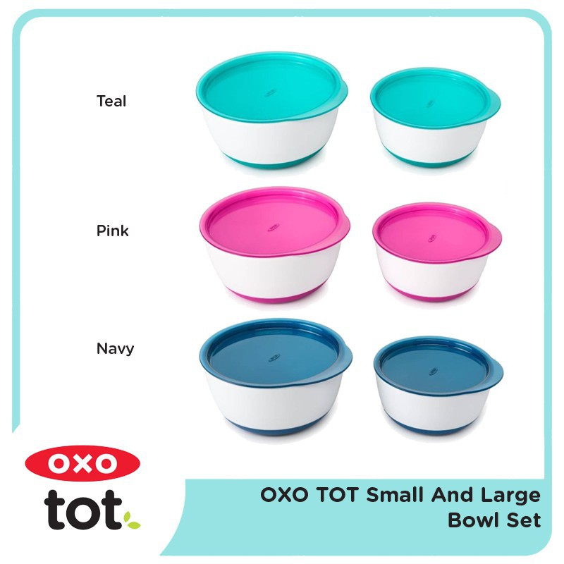 OXO TOT SMALL AND LARGE BOWL SET