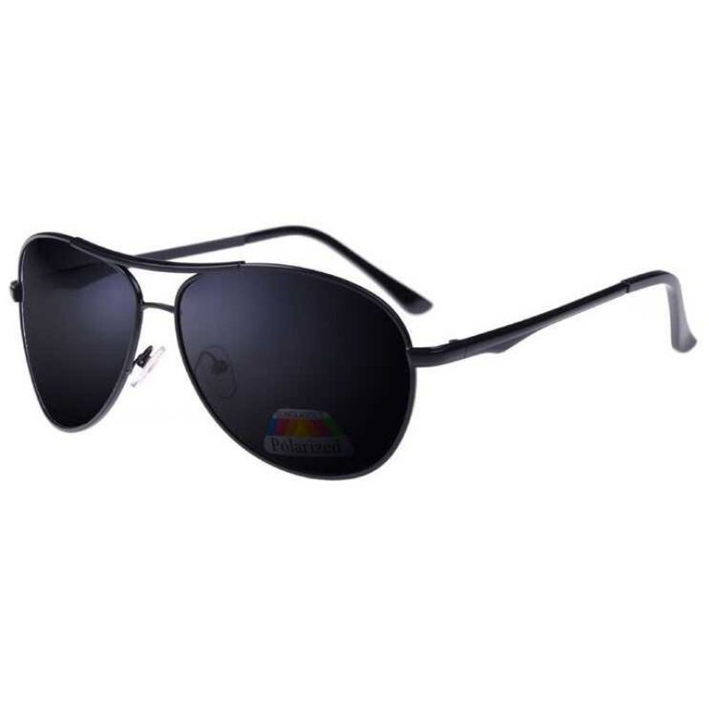 Aoron Kacamata Hitam Polarized