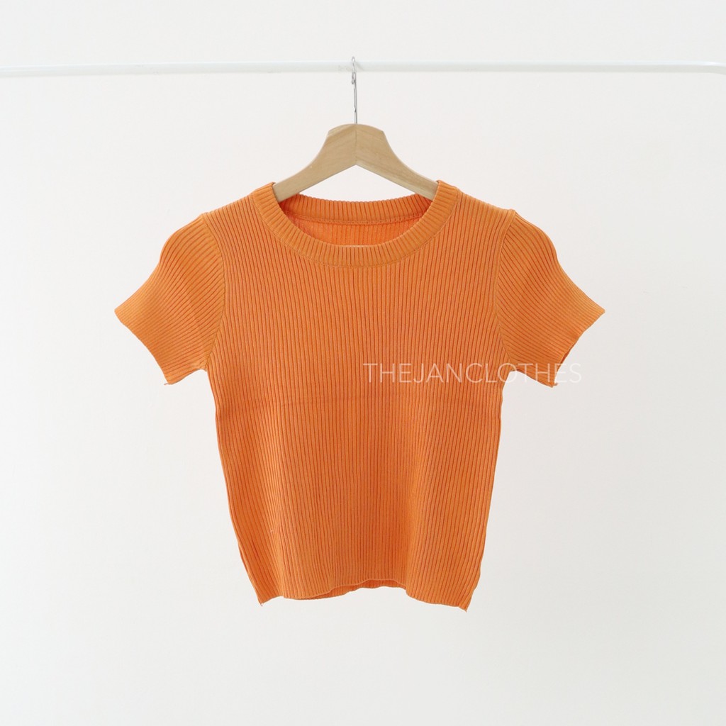 Homi knit tee -Thejanclothes