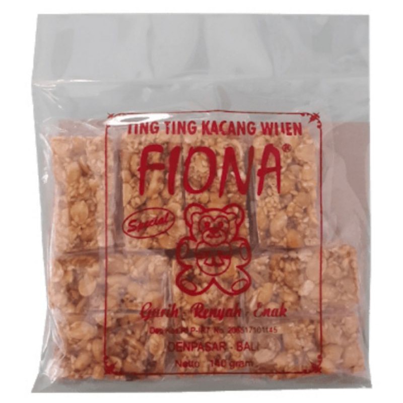 

Ting Ting Kacang Wijen Fiona 140 Gram