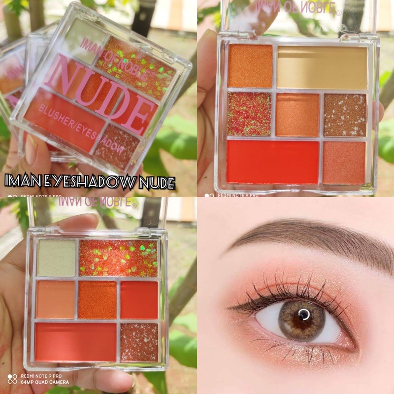 [ ECER ] ANYLADY SWEET DESSERT&amp; IMAN PEACH EYESHADOW