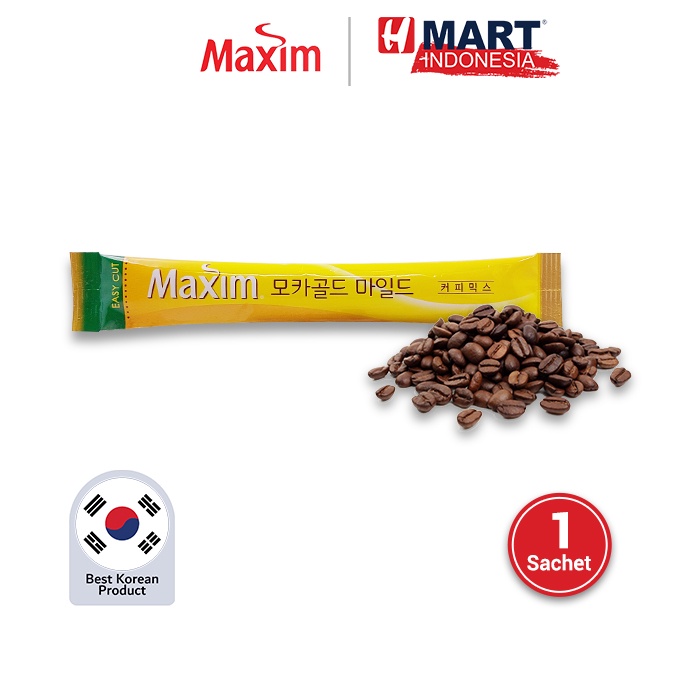 

Maxim Mocca Gold Coffee Mix / Kopi Moka Korea 1 Sachet