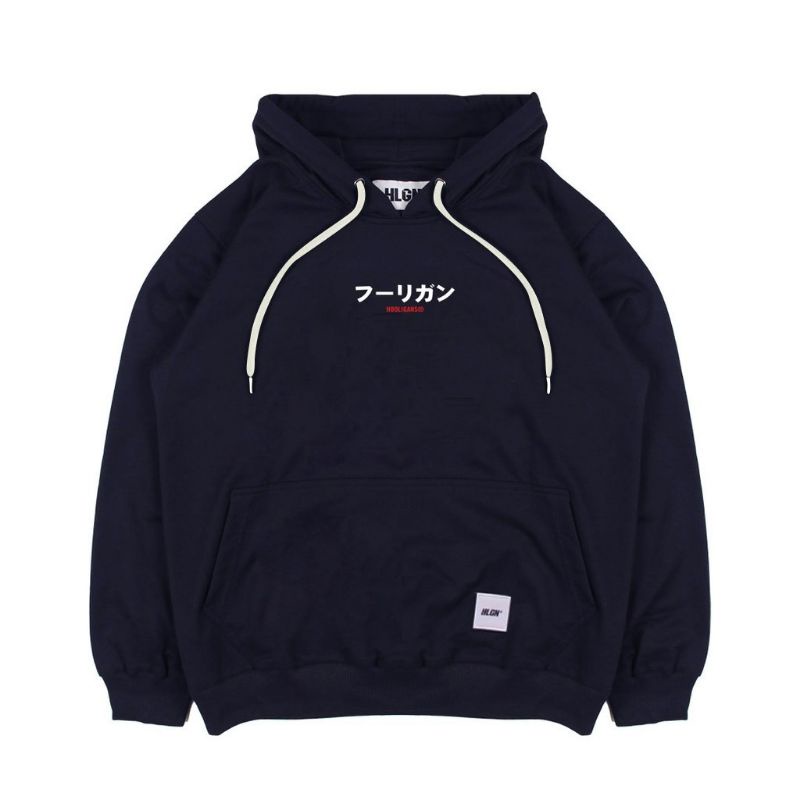Hoodie Sweater Hooligan Navy JPN Series | Hoodie Pria | Jaket Pria
