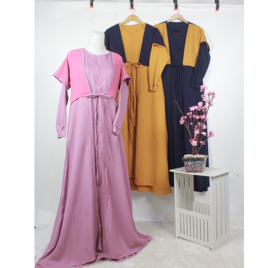 gamis itycrepe VADIANI rompi sabyan muslimah fashion clothes woman