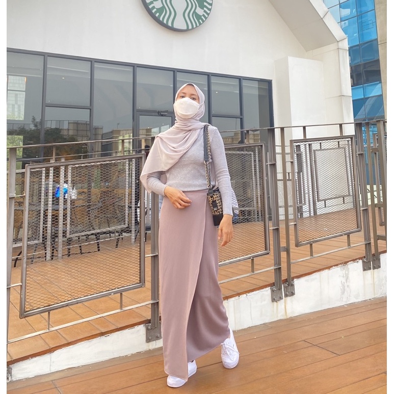 SALE 6:6‼️(BISA COD) LADY SKIRT (ROK LAYER)/ ROK MODEL SEMI SPAN-2