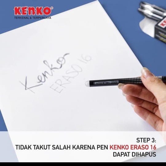 

Lucu Pulpen Hapus Kenko Eraso 16 Erasable Bisa Dihapus Lusin Trendi