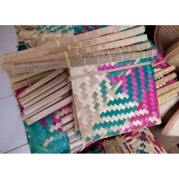 Kipas anyam bambu / 1pcs